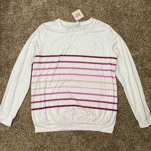 NWT Striped Sweater